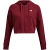 imageUnder Armour womens Rival Fleece Cropped Full Zip625 Cardinal   White