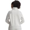 imageUnder Armour womens Rival Fleece Half Zip023 Distant Gray   White