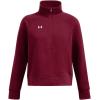 imageUnder Armour womens Rival Fleece Half Zip625 Cardinal   White