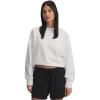 imageUnder Armour Women Rival Fleece Oversized Crew023 Distant Gray   White