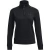 imageUnder Armour Womens Armourfleece Quarter Zip Hoodie001 Black   Black