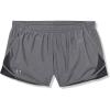 imageUnder Armour Womens Fly by Heathered Shorts001 Black   Reflective