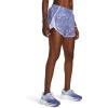 imageUnder Armour Womens Fly by Printed Shorts539 Celeste  Celeste  Reflective