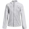 imageUnder Armour Womens Stormproof Cloudstrike 20 Jacket100 White  Halo Gray  Black