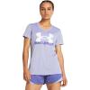 imageUnder Armour Womens Tech Marker Solid Short Sleeve T Shirt539 Celeste   White