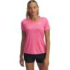 imageUnder Armour Womens Tech Twist Short Sleeve V Neck672 Super Pink   White