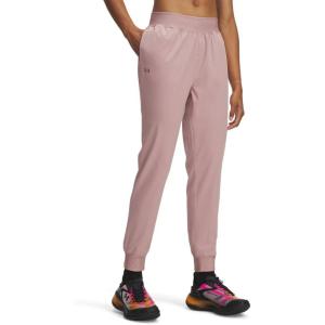 imageUnder Armour Womens Armoursport Woven Pants673 Tourmaline Pink   Maroon Mist