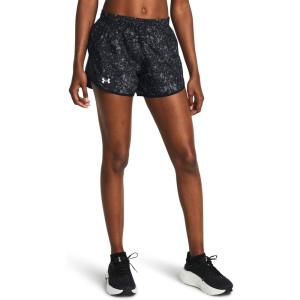 imageUnder Armour Womens Fly by Printed Shorts681 Shaded Fuchsia   Reflective