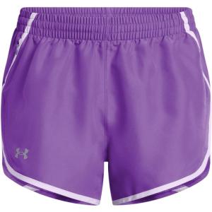imageUnder Armour Womens Fly by Shorts525 Lavish  Salt Purple  Reflective