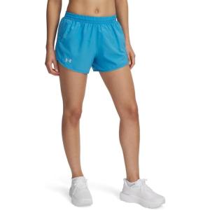imageUnder Armour Womens Fly by ShortsEther Blue  Ether Blue  Reflective