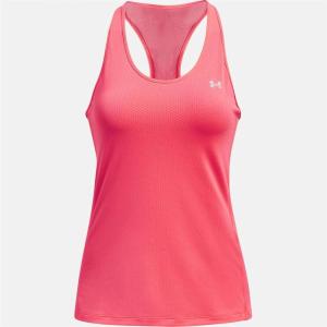 imageUnder Armour Womens HeatGear Racer TankBrilliance 819Metallic Silver