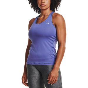 imageUnder Armour Womens HeatGear Racer TankStarlight 561Metallic Silver