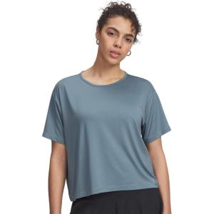 imageUnder Armour Womens Motion Short Sleeve T Shirt587 Jasper Blue   Serpentine
