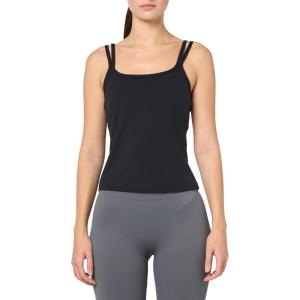 imageUnder Armour Womens Motion Strappy Tank Top002 Black   Jet Gray