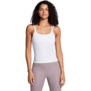 imageUnder Armour Womens Motion Strappy Tank Top101 White   Halo Gray