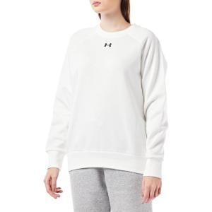 imageUnder Armour Womens Rival Fleece Crew100 White   Black