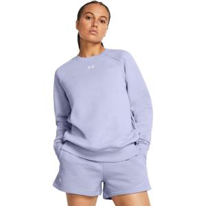 imageUnder Armour Womens Rival Fleece Crew539 Celeste   White