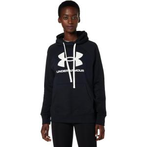 imageUnder Armour Womens Rival Fleece Logo HoodieBlack 001Black