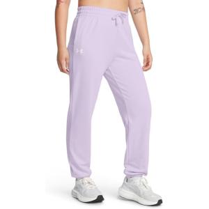 imageUnder Armour Womens Rival Terry Jogger Sweat Pant535 Salt Purple   Black