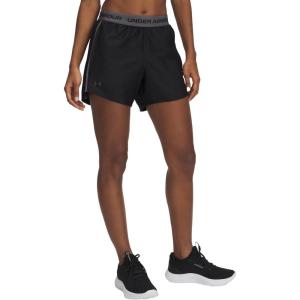 imageUnder Armour Womens Tech Play Up 5 Inch Shorts001 Black   Castlerock