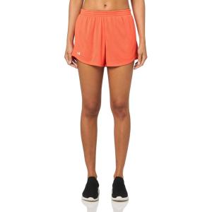 imageUnder Armour Womens Tech Play Up Mesh Shorts847 Fire   Black