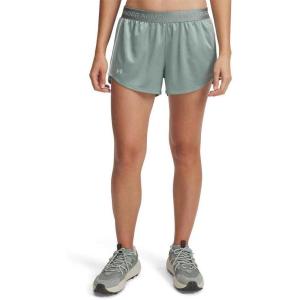 imageUnder Armour Womens Tech Play Up Shine Shorts348 Silica Green   Hydro Green