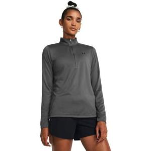 imageUnder Armour Womens Tech Quarter Zip025 Castlerock   Black