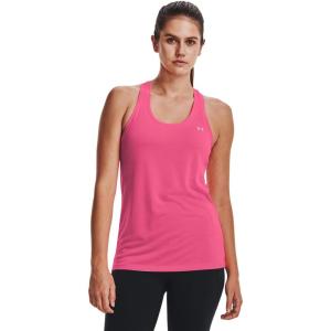 imageUnder Armour Womens Tech Twist Tank Top640 Pink Punk  White  Metallic Silver