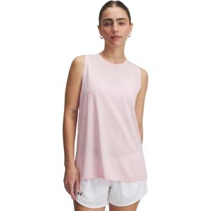imageUnder Armour Womens Tech Twist Tank Top647 Prime Pink   White