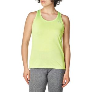 imageUnder Armour Womens Tech Twist Tank TopQuirky Lime 752Metallic Silver