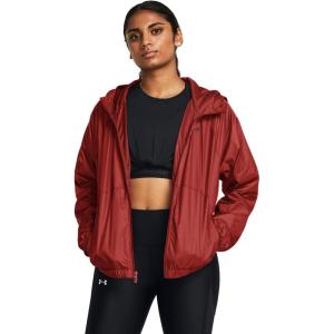imageUnder Armour womens Sport Windbreaker Jacket840 Earthen Orange   Black
