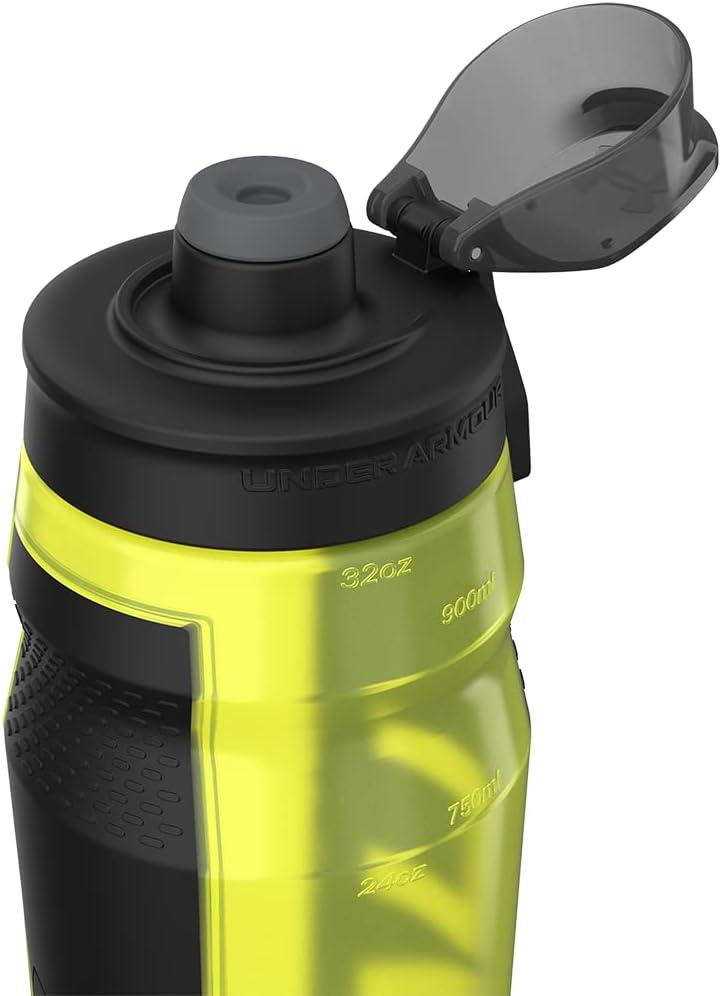 imageUNDER ARMOUR 32oz Playmaker Squeeze Water BottleHiVis Yellow