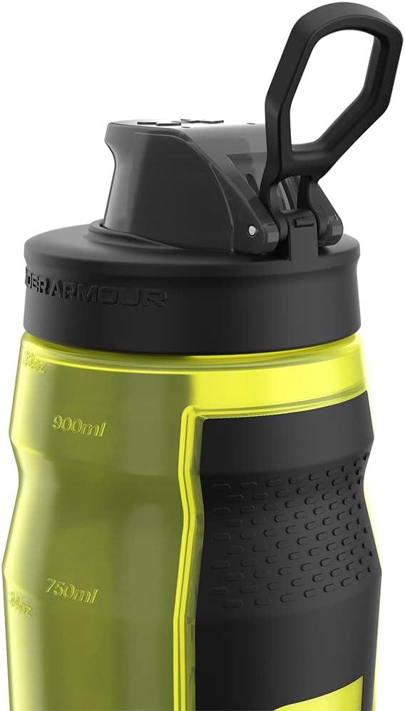 imageUNDER ARMOUR 32oz Playmaker Squeeze Water BottleHiVis Yellow