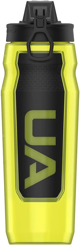 imageUNDER ARMOUR 32oz Playmaker Squeeze Water BottleHiVis Yellow