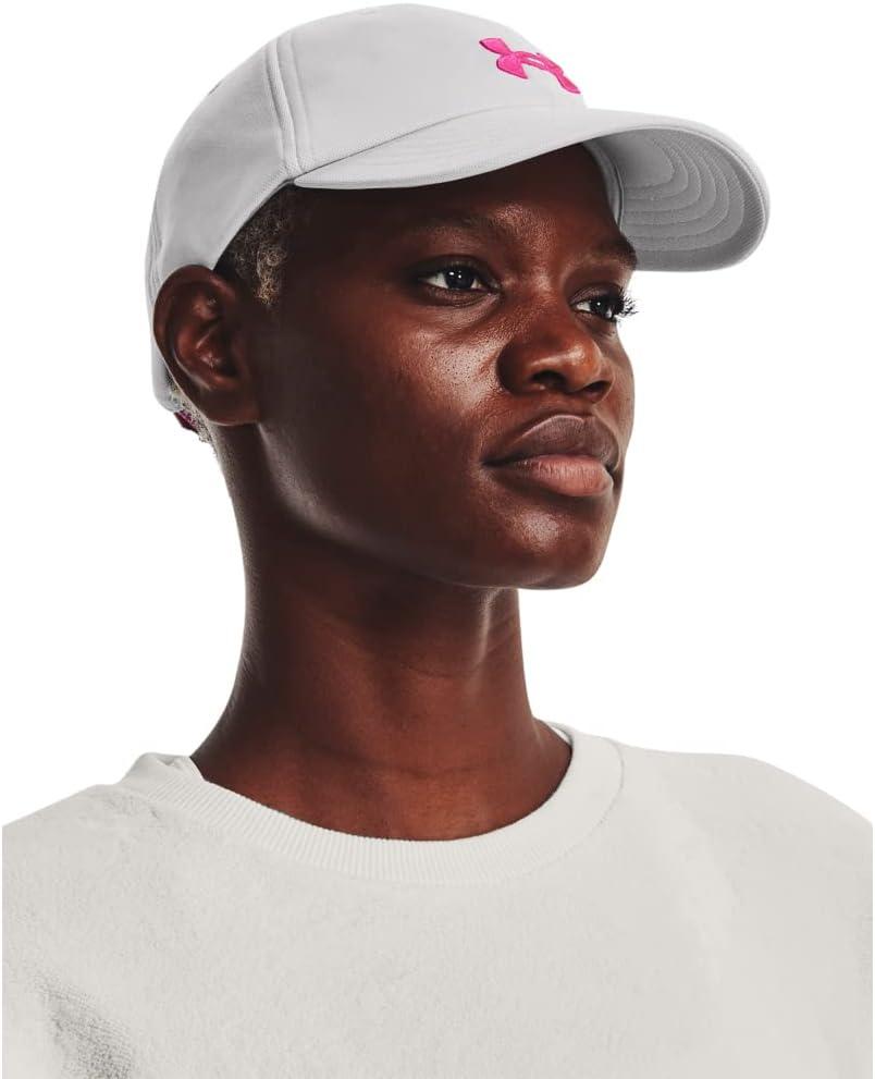 imageUnder Armour Womens Blitzing Cap Adjustable014 Halo Gray   Rebel Pink