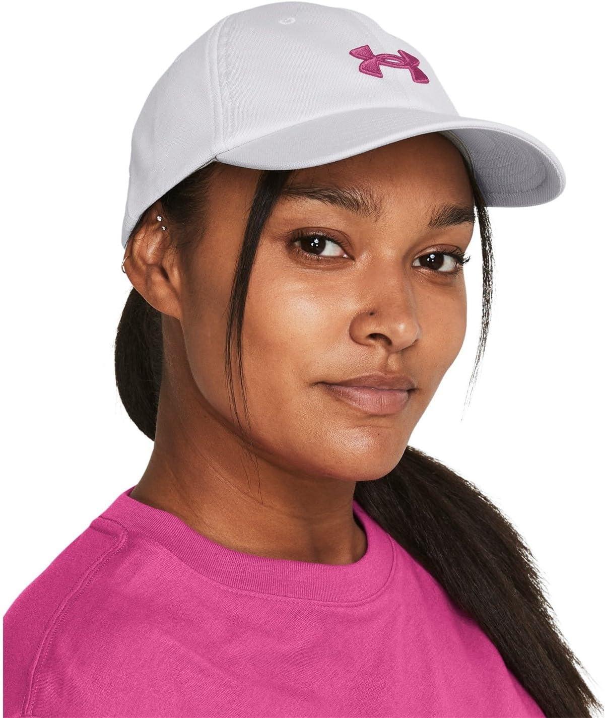 imageUnder Armour Womens Blitzing Cap Adjustable015 Halo Gray   Astro Pink