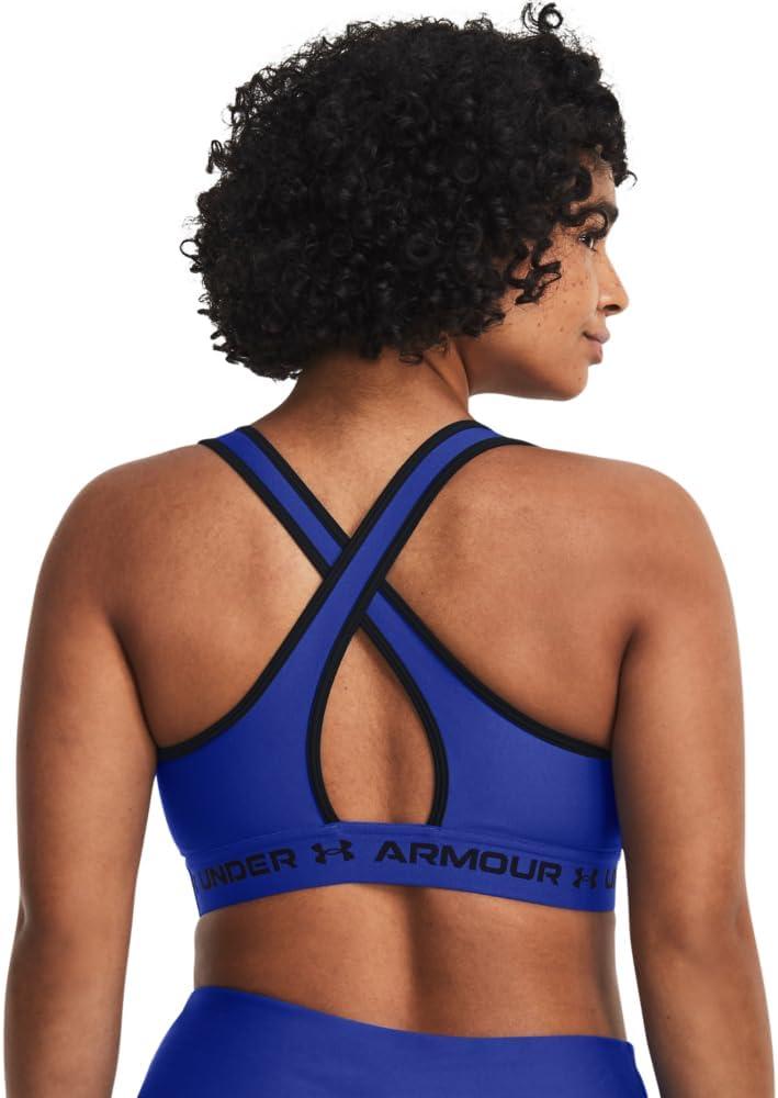 imageUnder Armour Womens CrossBack Mid Bra401 Team Royal   Black