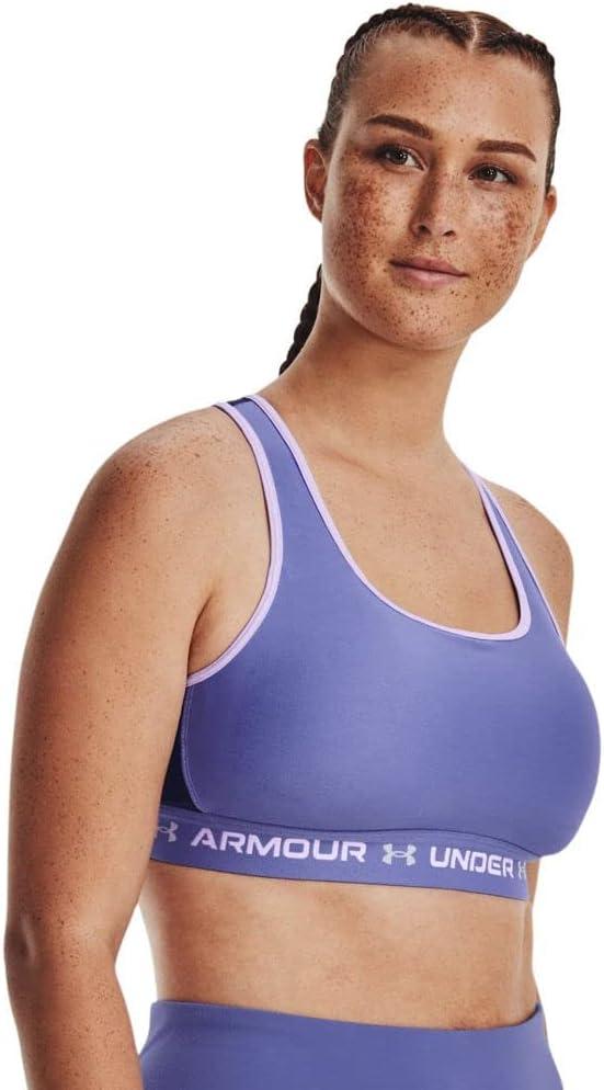 imageUnder Armour Womens CrossBack Mid Bra468 Sonar Blue   Baja Blue