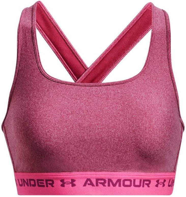 imageUnder Armour Womens CrossBack Mid Bra635 Charged Cherry   Charged Cherry