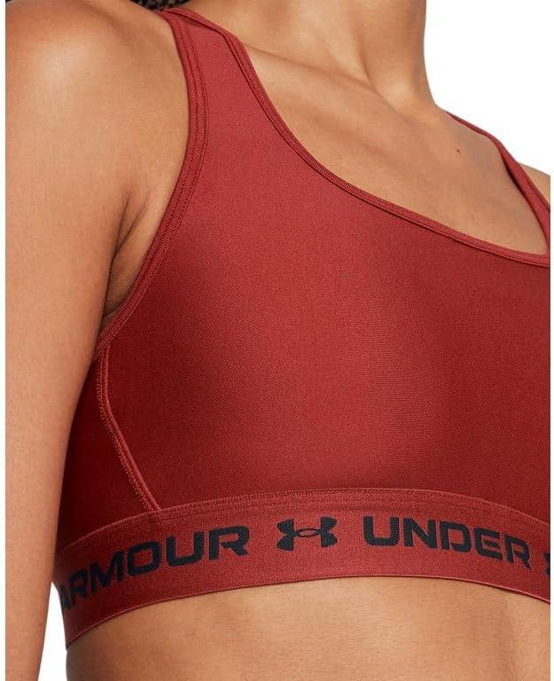 imageUnder Armour Womens CrossBack Mid Bra840 Earthen Orange   Black