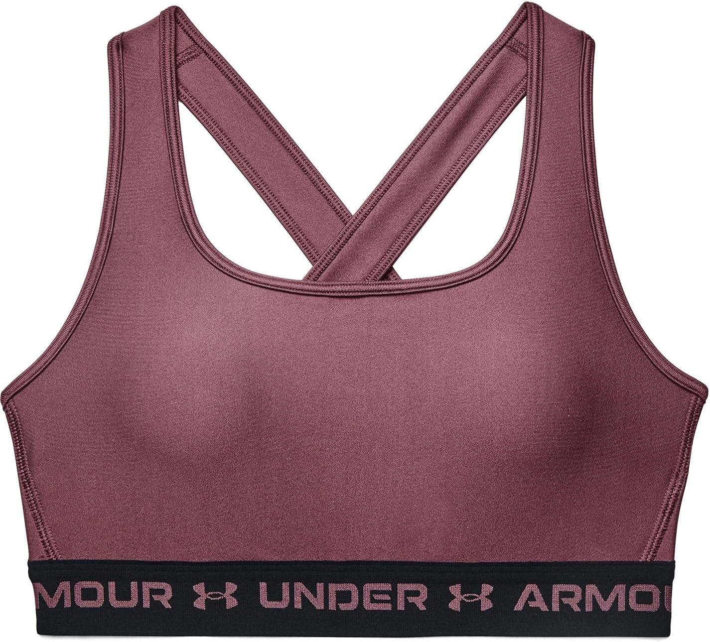 imageUnder Armour Womens CrossBack Mid BraAsh Plum 554Ash Plum