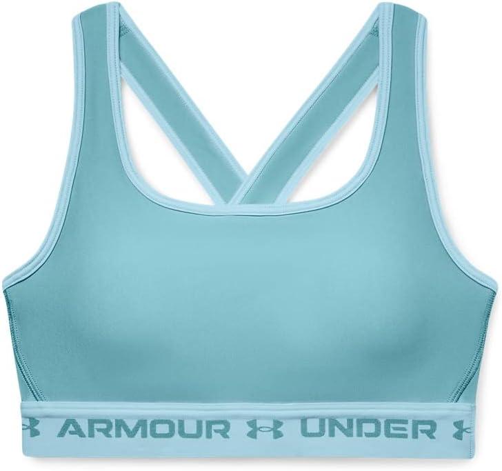 imageUnder Armour Womens CrossBack Mid BraCloudless Sky 400Cloudless Sky