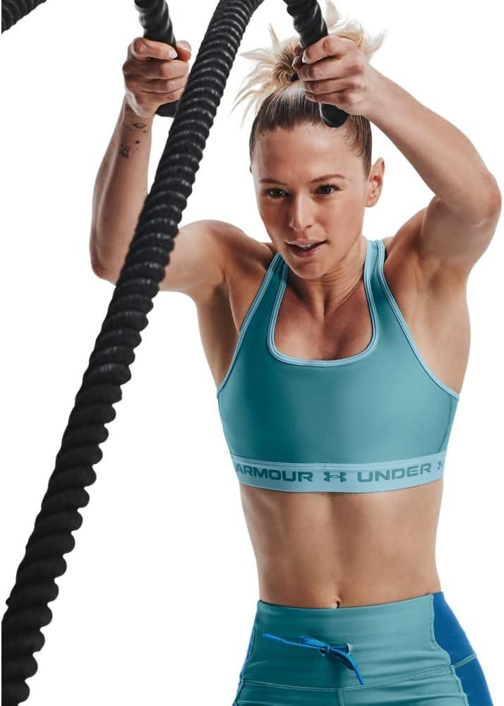 imageUnder Armour Womens CrossBack Mid BraCloudless Sky 400Cloudless Sky