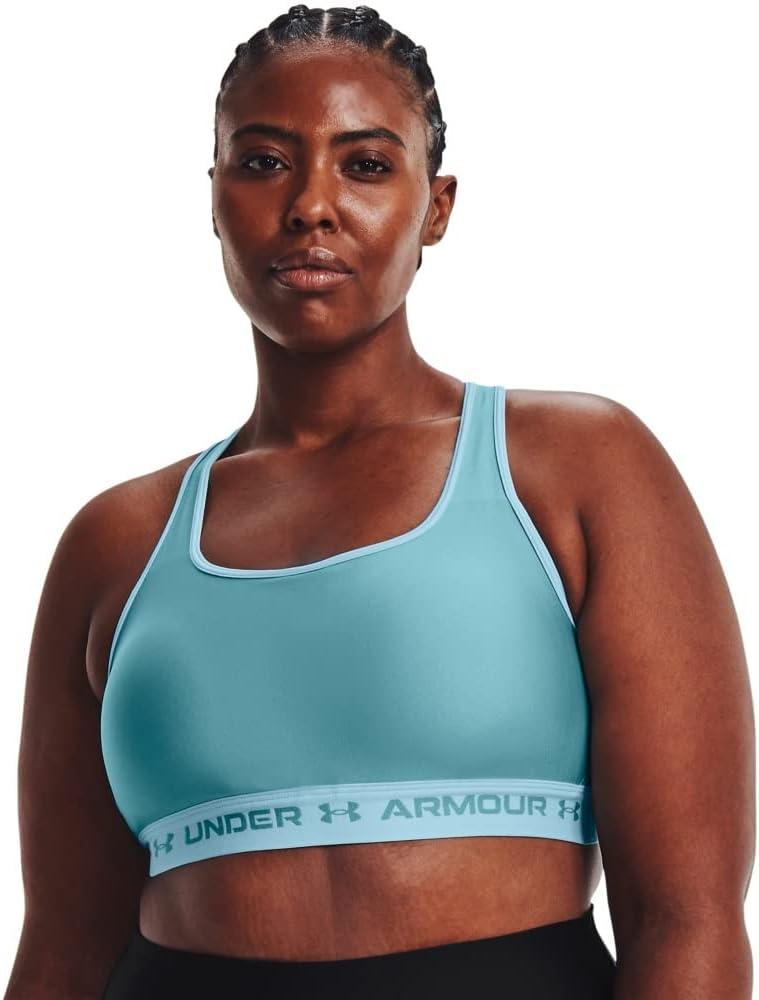 imageUnder Armour Womens CrossBack Mid BraCloudless Sky 400Cloudless Sky