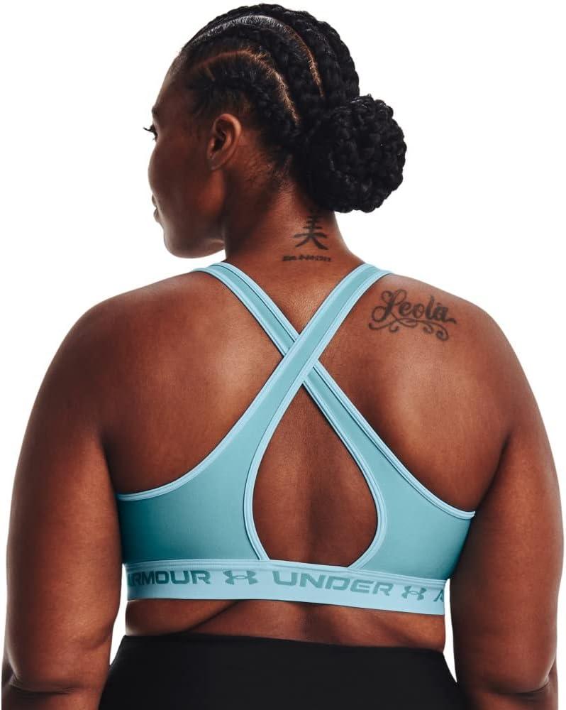 imageUnder Armour Womens CrossBack Mid BraCloudless Sky 400Cloudless Sky