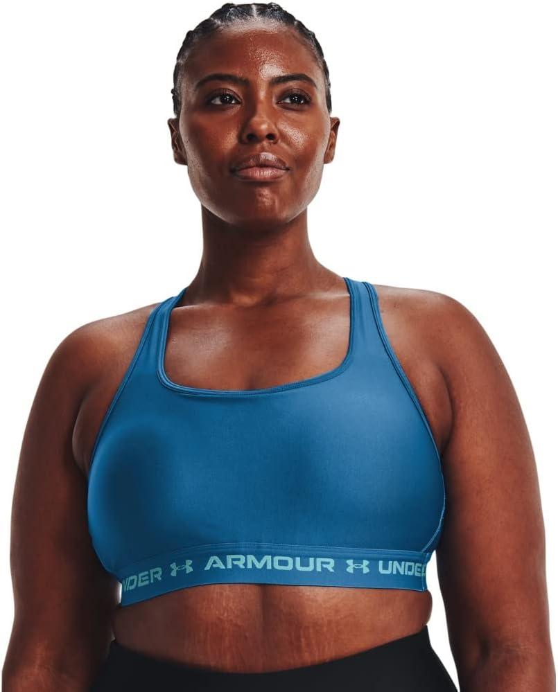 imageUnder Armour Womens CrossBack Mid BraCruise Blue 899Cloudless Sky