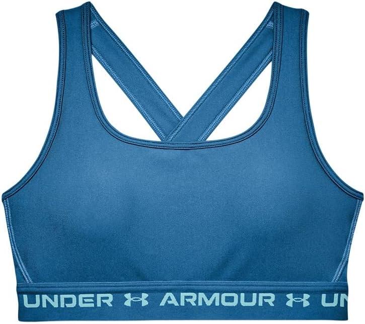 imageUnder Armour Womens CrossBack Mid BraCruise Blue 899Cloudless Sky