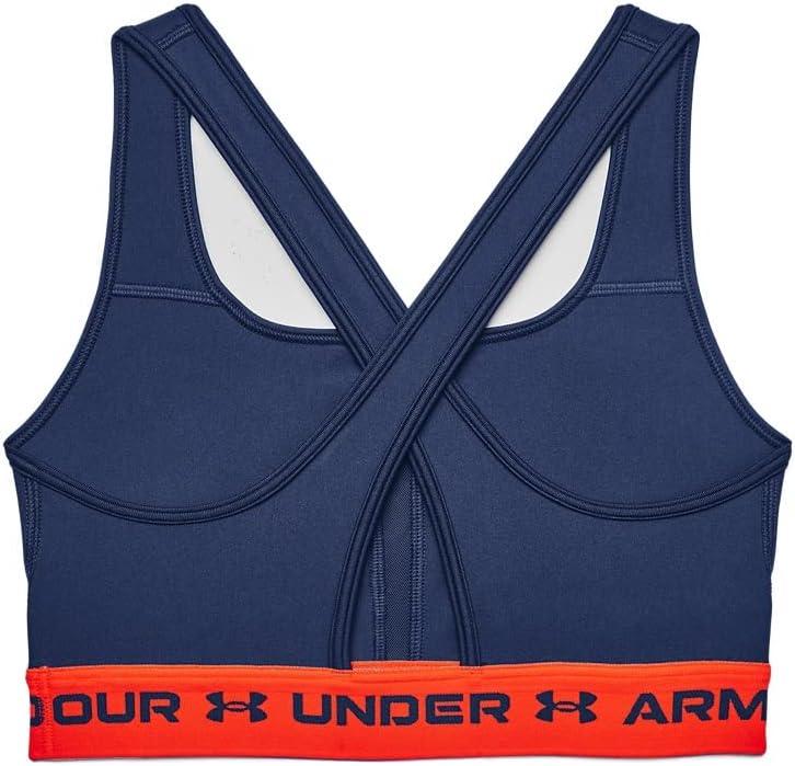 imageUnder Armour Womens CrossBack Mid BraIndigo 404Phoenix Fire