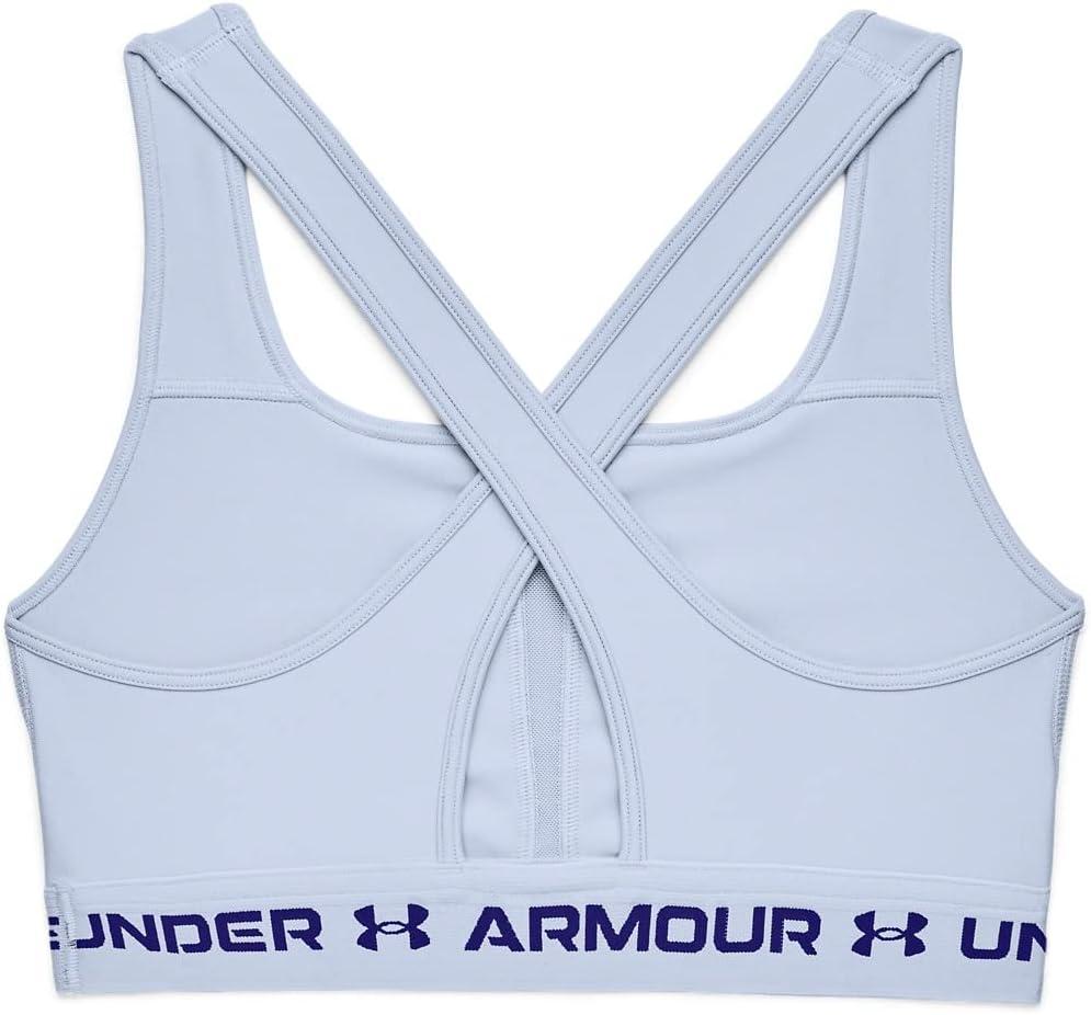 imageUnder Armour Womens CrossBack Mid BraIsotope Blue 438Regal