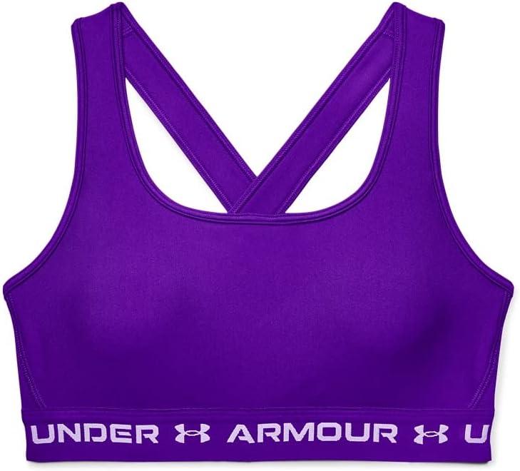 imageUnder Armour Womens CrossBack Mid BraPurple Zest 754Purple Tint